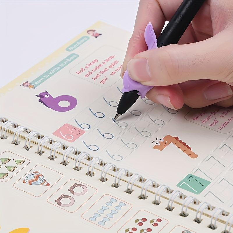 English Copybook Set for Children with Pen Case and Refills
