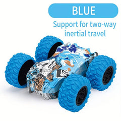 Double Sided Inertial 4WD Car Drop Resistant Small Toy