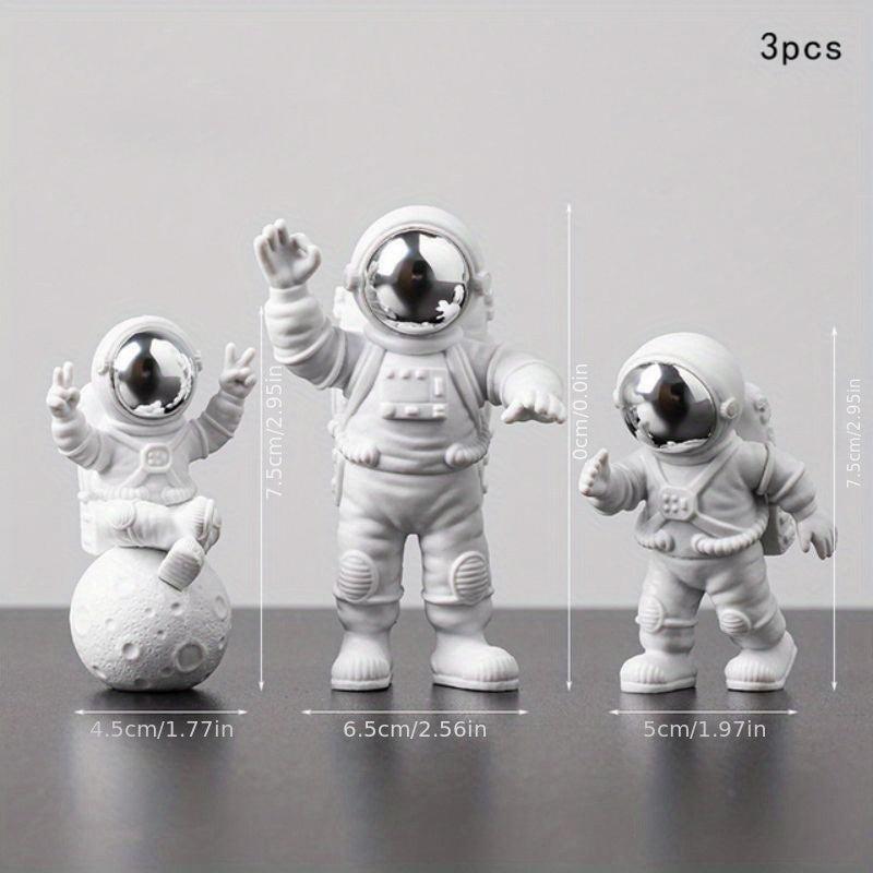 Astronaut Decor Action Figures for Home Office Desktop