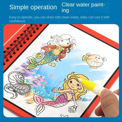 Magic Pen Water Drawing Book for Kids - Fun and Mess-Free Coloring Activity