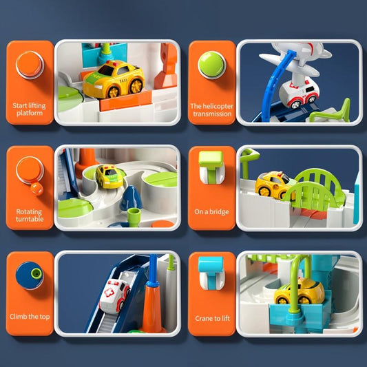 Car Rescue Adventure Toys for Boys Age 3 - Educational Car Game