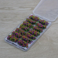 Elliptical Flower Cluster Landscape Decoration for Sand Table