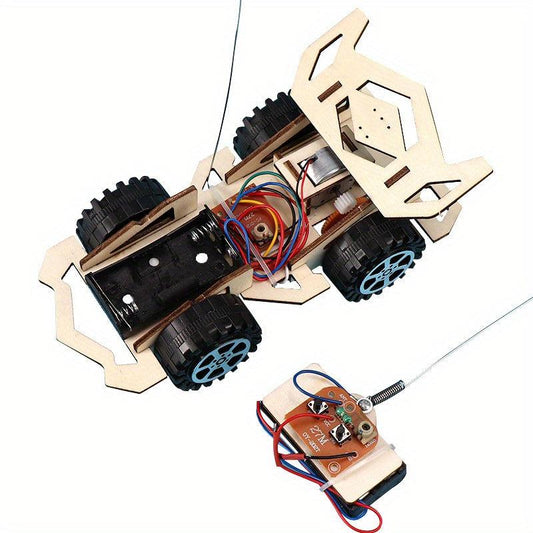 DIY Remote Control Car Kit for Kids