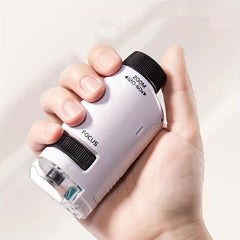 Kids Portable Mini Microscope Toy Handheld Science Microscope