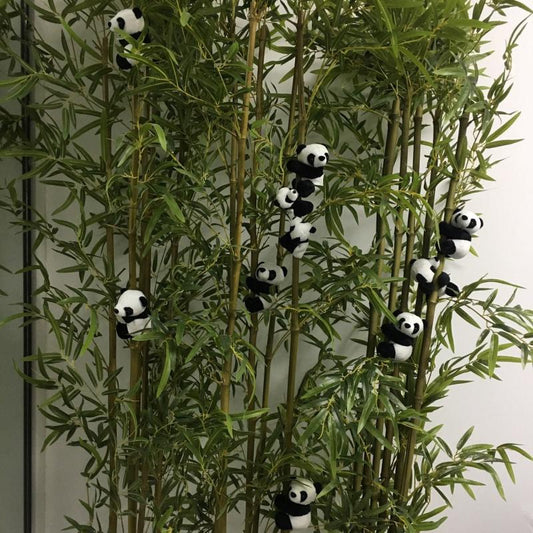 Mini Panda Plush Figure Fidget Toy for Home Office Teens Adults
