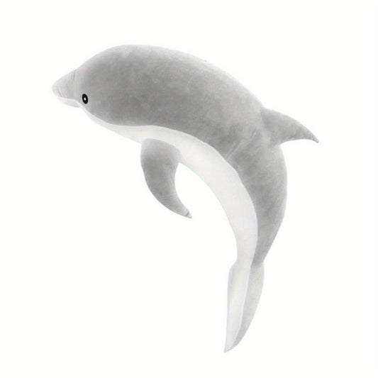 Dolphin Plush Toys Soft Animal Pillow Dolls for Children Girls Gift