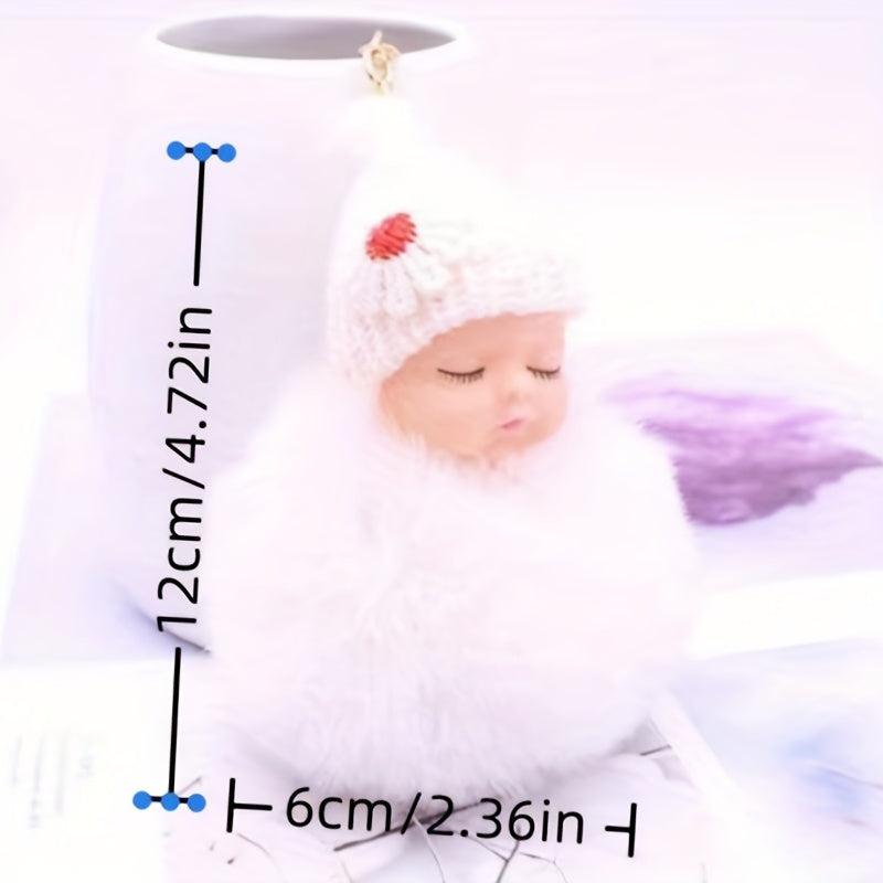 Plush Doll Keychain Hairball Car Pendant Gift Women's Bag Key Chain