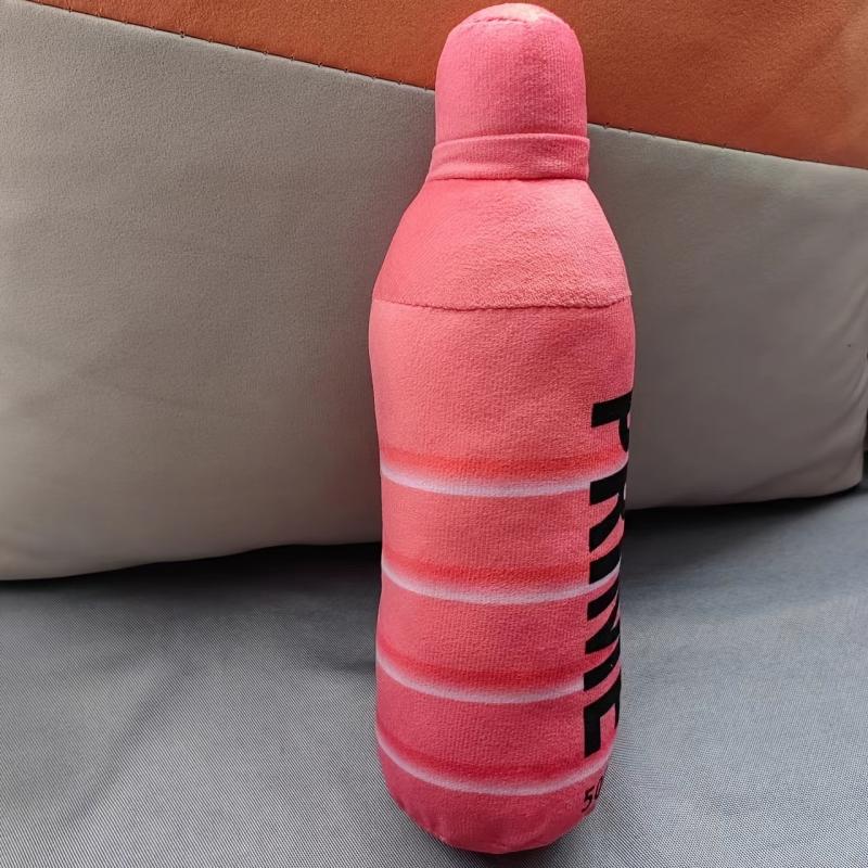 Set of 22 Pale Pink Beverage Bottles