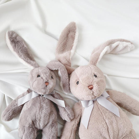 Children's Bunny Rabbit Plush Toy Beige Birthday Gift