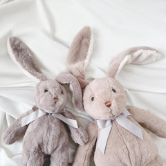 Children's Bunny Rabbit Plush Toy Beige Birthday Gift