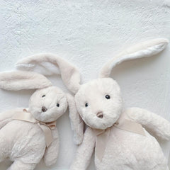 Children's Bunny Rabbit Plush Toy Beige Birthday Gift