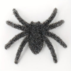 2pcs Small Plush Spiders Halloween Realistic Hairy Spider Mini Spider