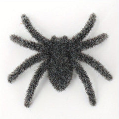 2pcs Small Plush Spiders Halloween Realistic Hairy Spider Mini Spider