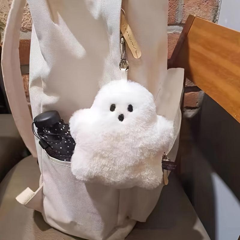 Spooky Ghost Bracelet Keychain Plush Doll Halloween Accessory