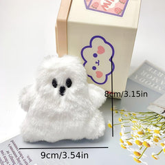 Spooky Ghost Bracelet Keychain Plush Doll Halloween Accessory