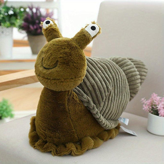 Snail Plush Toy Pillow Cat Doll Long Pillow Cushion Seat