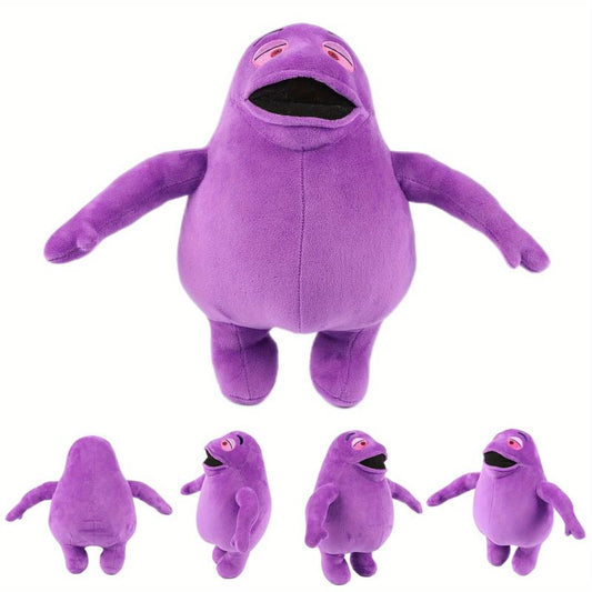 13in Grimace Plush Doll Funny Stuffed Anime Game Soft Plushies