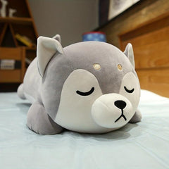 Husky Doll Plush Toy Lying Posture Sleeping Pillow