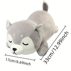 Husky Doll Plush Toy Lying Posture Sleeping Pillow