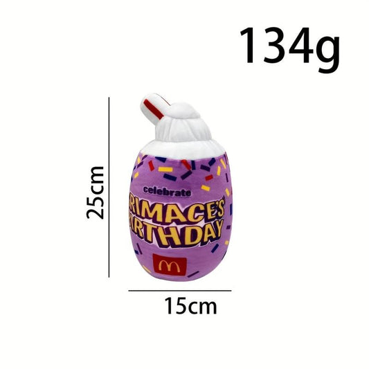 Purple Grimace Milkshake Monster Plush Toy