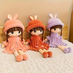 Princess Rabbit Plush Doll Girls Pillow Birthday Gift