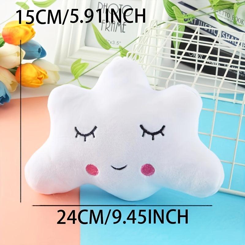Plush Pillows Moon Star Cloud Shaped Pillow Pink Room Chair Decor
