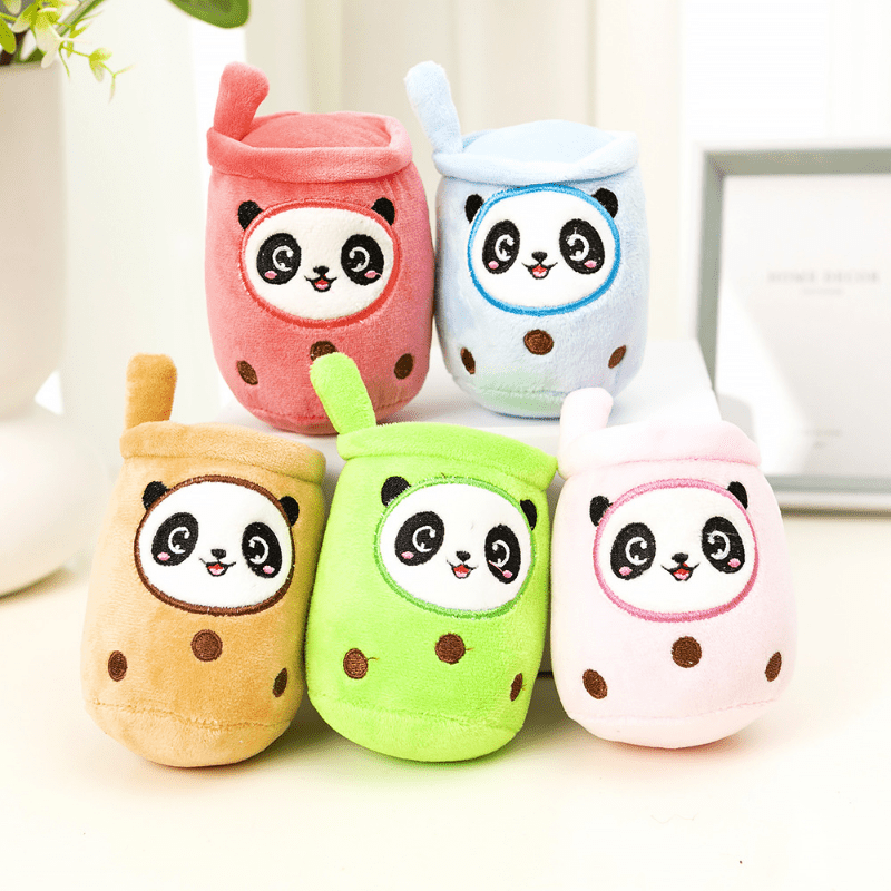 Fruit Milk Tea Cup Pillow Stuffed Toy Bubble Tea Doll Gift