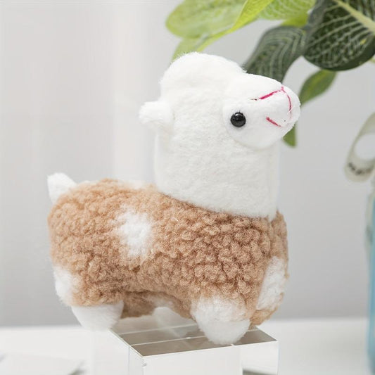 4.33'' Alpaca Plush Keychain Soft Cartoon Doll Toy
