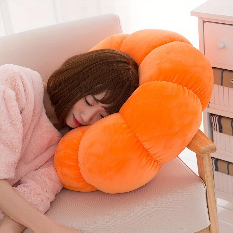Halloween Pumpkin Soft Throw Pillow Plush Toy