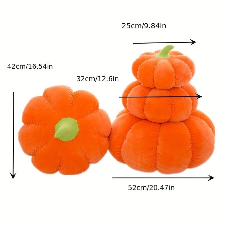 Halloween Pumpkin Soft Throw Pillow Plush Toy