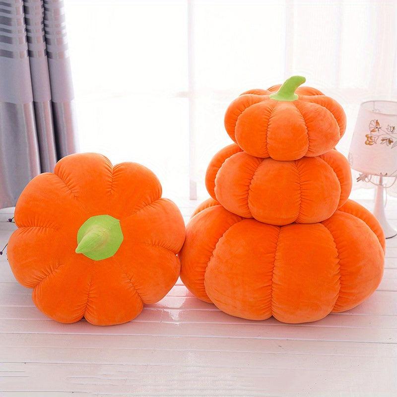 Halloween Pumpkin Soft Throw Pillow Plush Toy