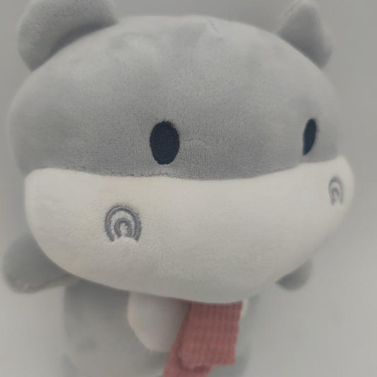 Small Animal Plush Doll Toy With Scarf Comfort Doll Plush Toy