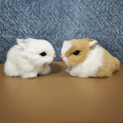 Realistic Plush Rabbit Home Decoration Stuffed Animal
