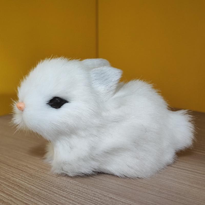 Realistic Plush Rabbit Home Decoration Stuffed Animal