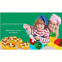 Kids Toy Pizza Set Kitchen Play House Toy
