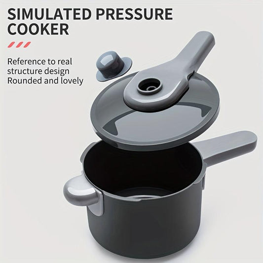 Kids Play Kitchen Toys Cooking Pots Boys Girls Simulation Kitchenware