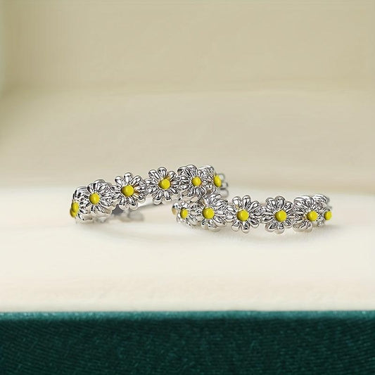 925 Silver Plated Hoop Earrings for Women