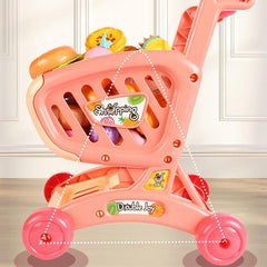 Mini Supermarket Shopping Cart for Kids