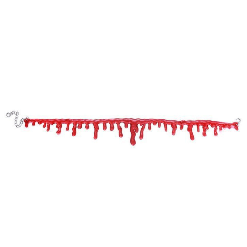 Halloween Blood Necklace Makeup Dance Decoration