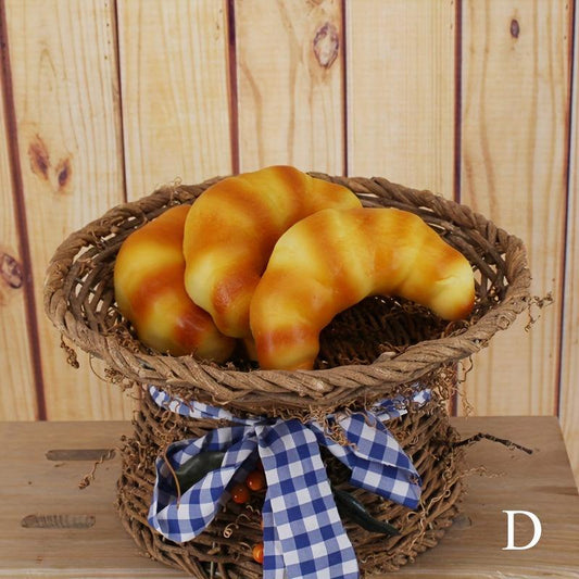 Simulation Bread Model Squishy Bread Cake Props Toys Decorations