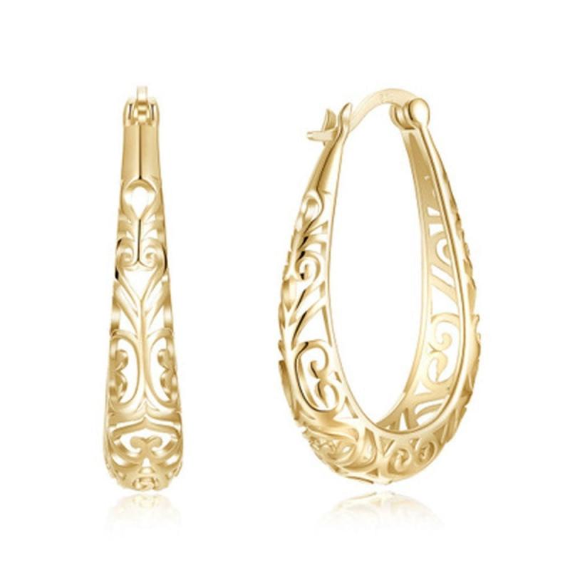 Elegant Plated Dangle Earrings for Special Occasions