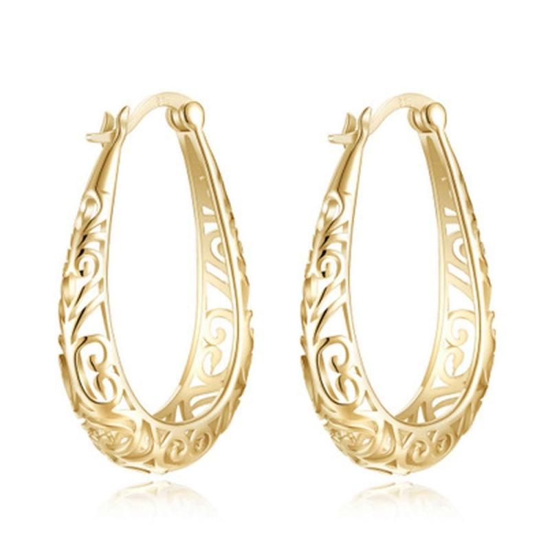 Elegant Plated Dangle Earrings for Special Occasions