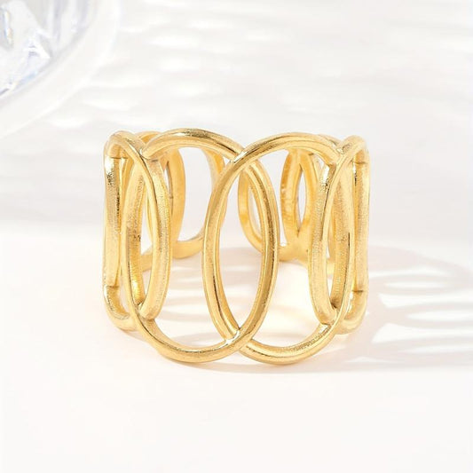 Personalized Stainless Steel Ring for Women and Teen Girls