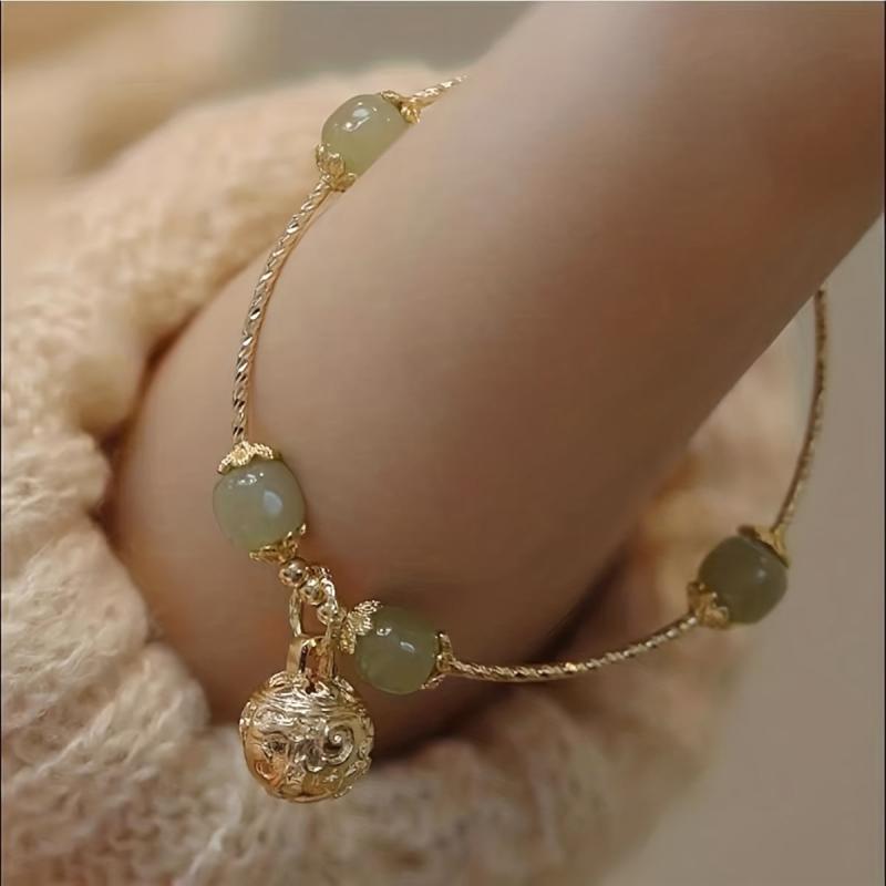 Court And Tai Chi Bell Bangle Bracelet Women's High Sense Personality Gift