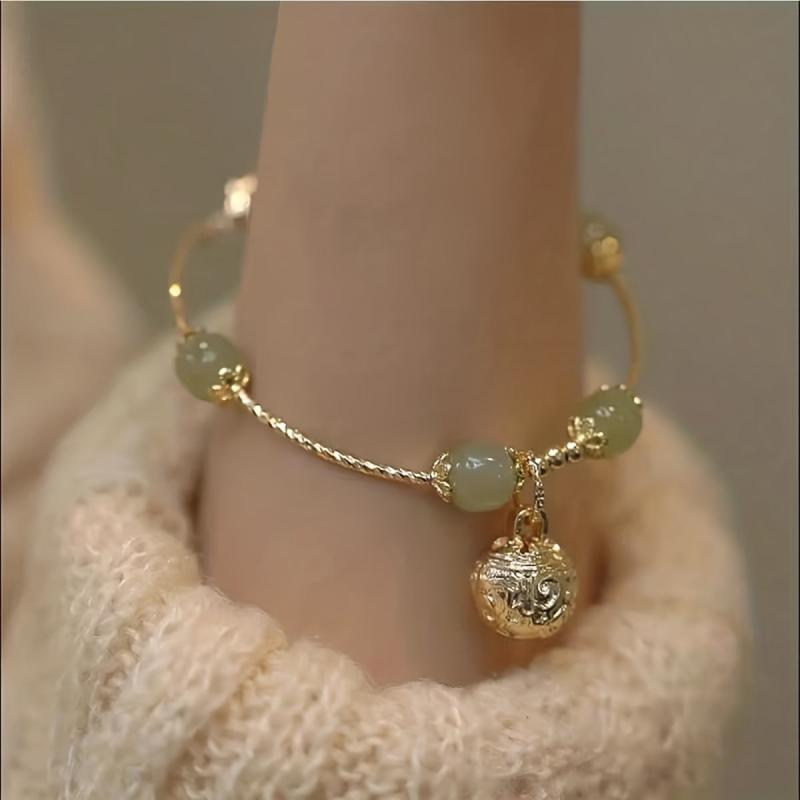 Court And Tai Chi Bell Bangle Bracelet Women's High Sense Personality Gift