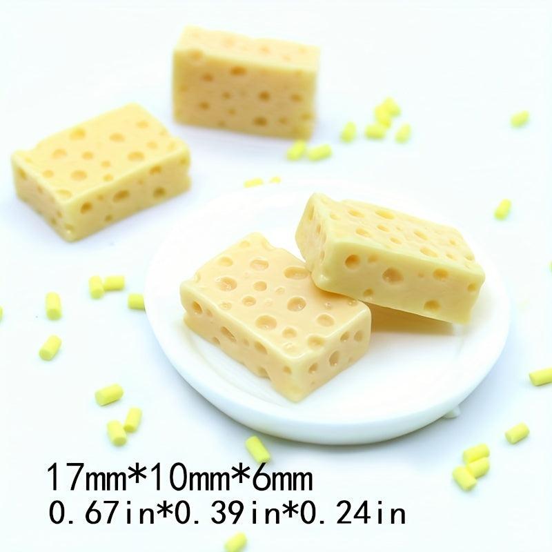 Mini Cheese Play House Toy Diy Accessories