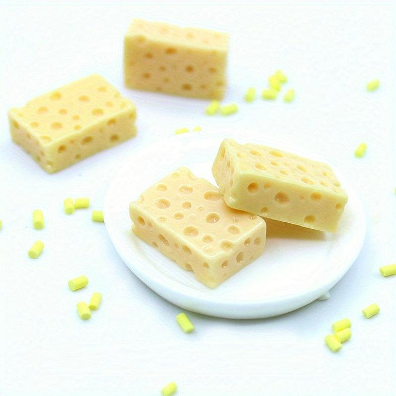 Mini Cheese Play House Toy Diy Accessories