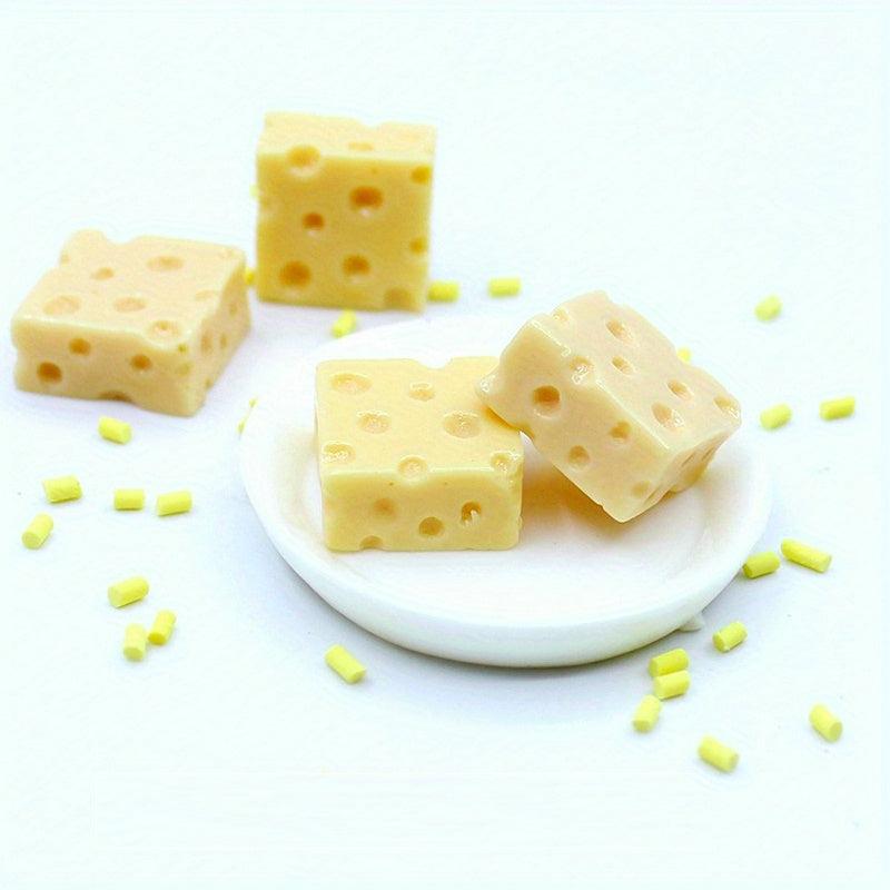 Mini Cheese Play House Toy Diy Accessories