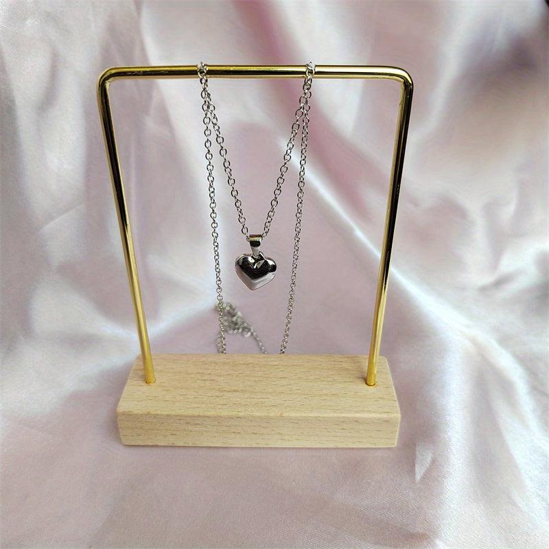 Gorgeous Love Heart Pendant Necklace for Special Occasion