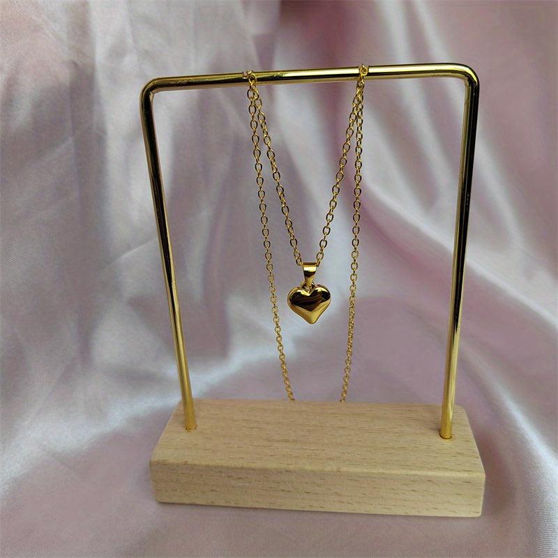 Gorgeous Love Heart Pendant Necklace for Special Occasion